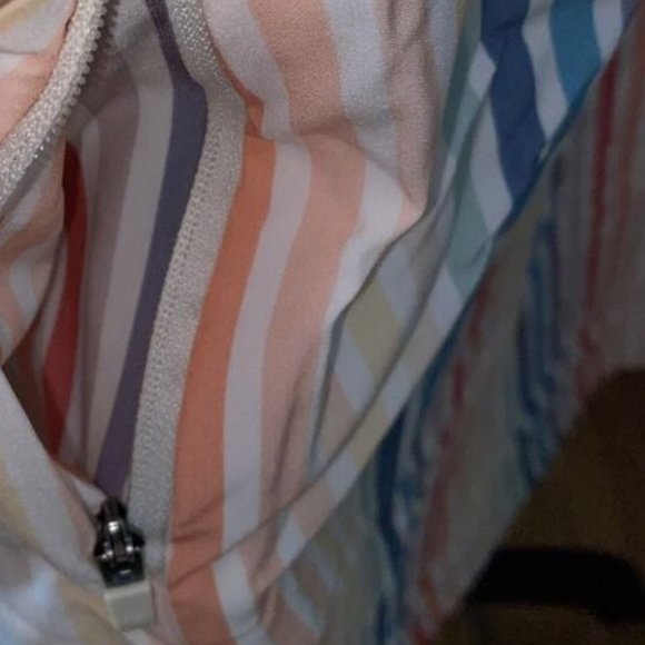 Brand New Women's Eddie Bauer Colourful Striped Sleeveless Dress - Picture 11 of 16